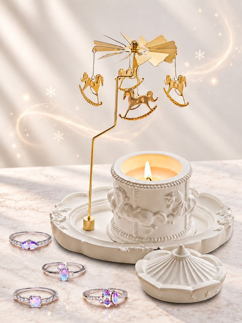 Carousel Candle - Aurora Ring Collection