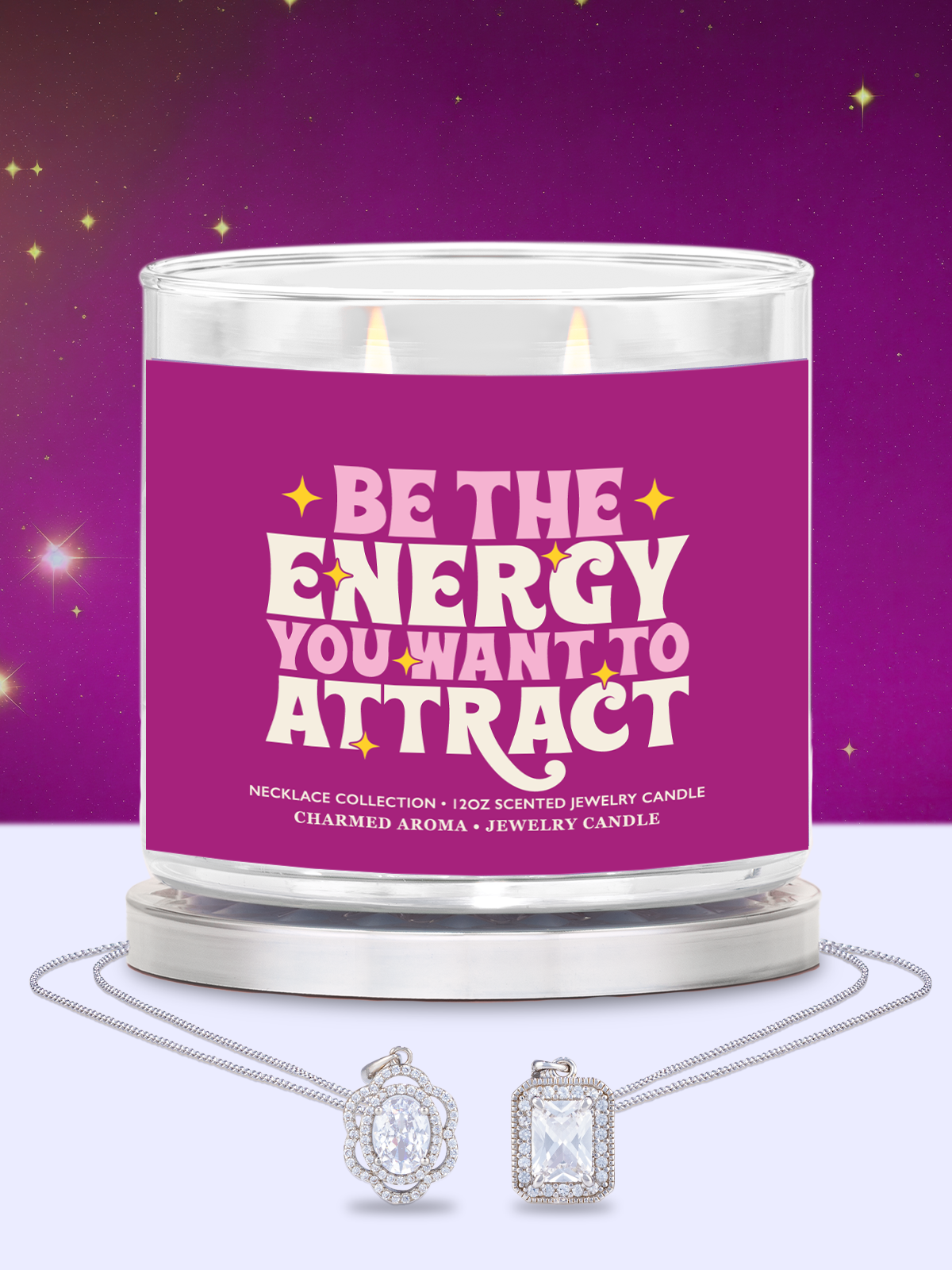 Be The Energy You Want To Attract Candle - Necklace Collection