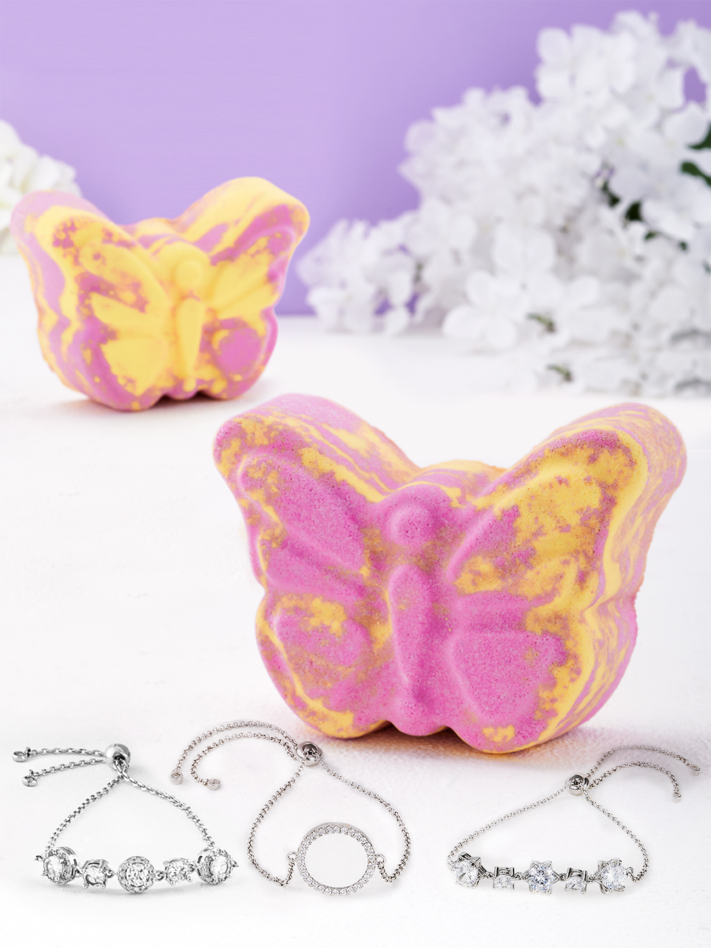 Butterfly Bath Bomb - Classic Jewelry Collection